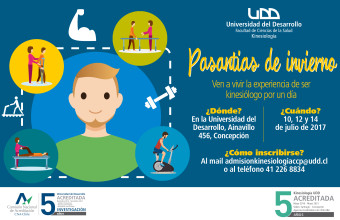 ¡Te invitamos a las pasantías vocacionales de invierno de la UDD!